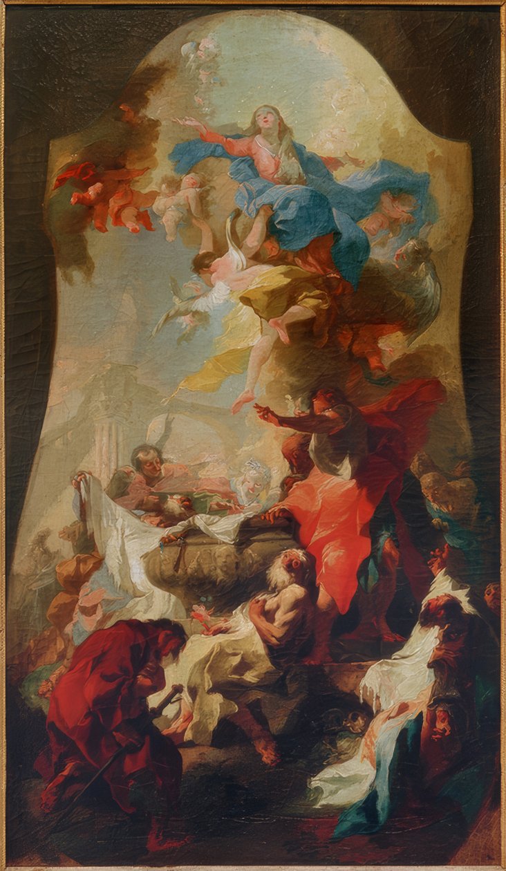 Mária mennybemenetele alkotó: Franz Anton Maulbertsch