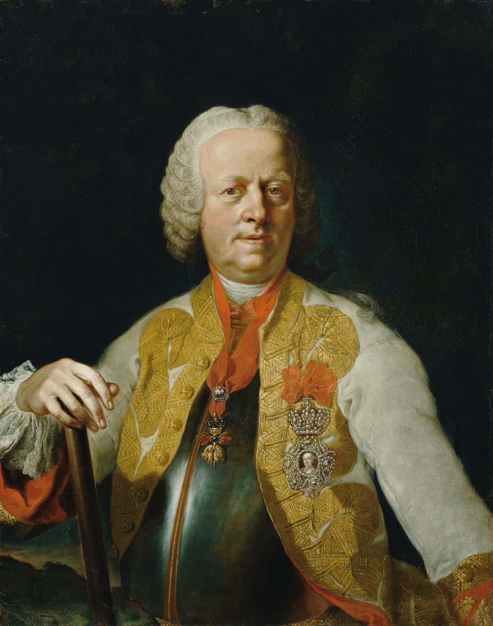 Feldmarschall Karl Josef Fürst Batthyány alkotó: Franz Anton Palko