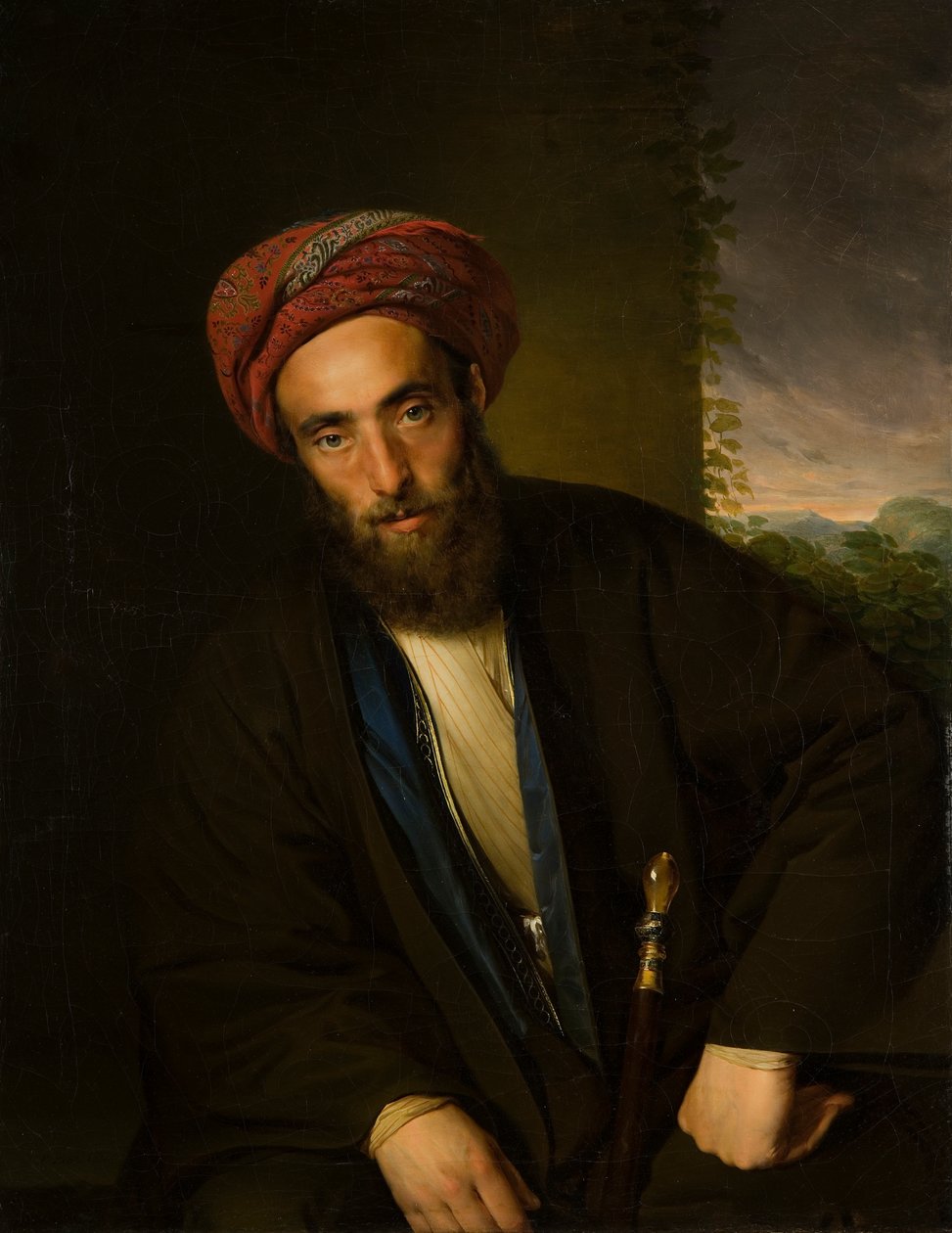 Ülő örmény alkotó: Franz Eybl