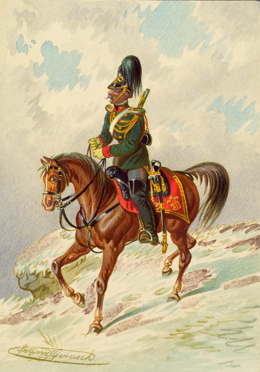katona lóháton alkotó: Franz Gerasch