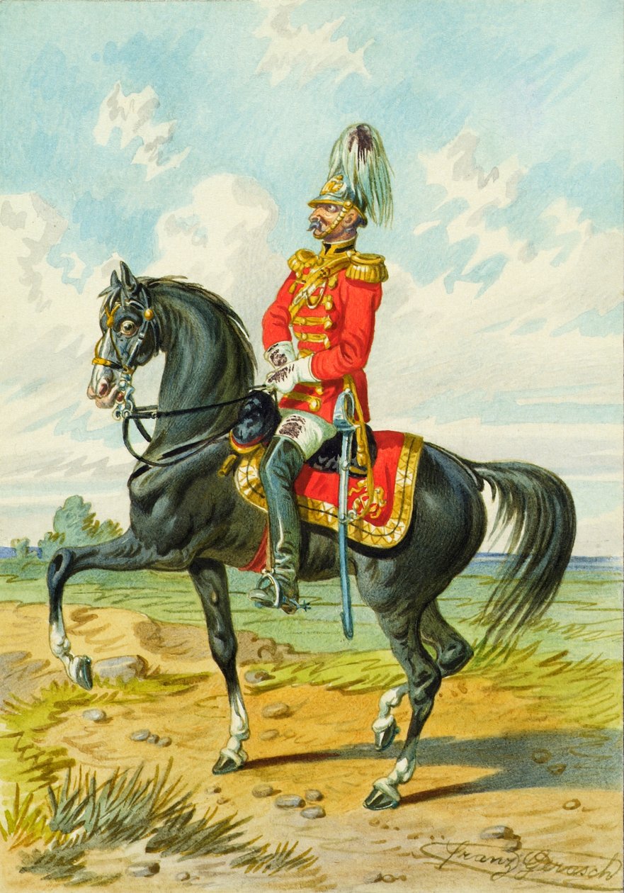 katona lóháton alkotó: Franz Gerasch