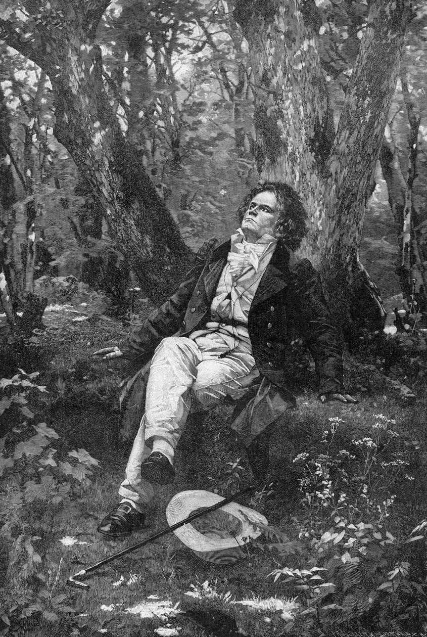 Beethoven, 1906 alkotó: Franz Hanfstaengl