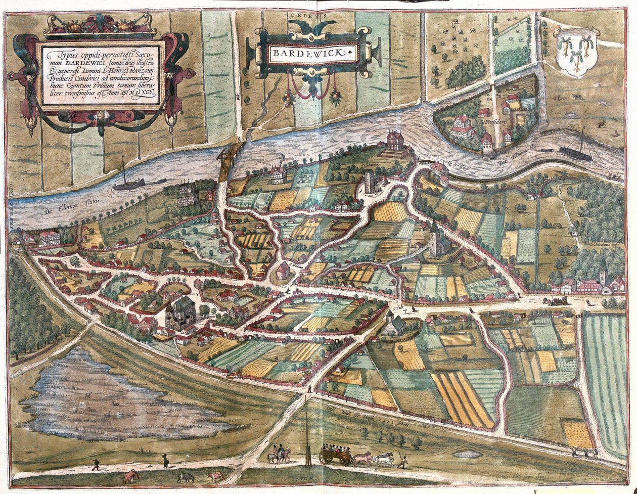 Bardowick, Németország alkotó: Franz Hogenberg
