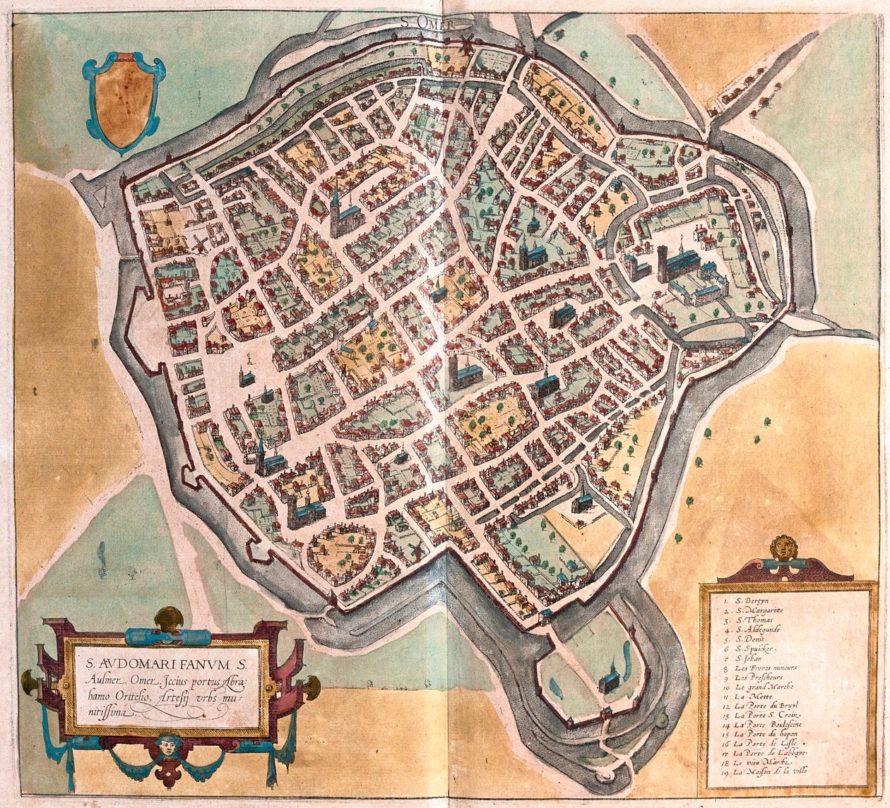 St. Omer, Franciaország alkotó: Franz Hogenberg