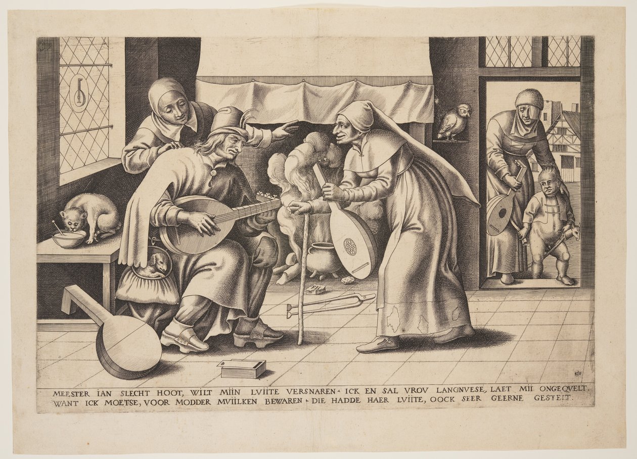 John Blockhead mester (a lantkészítő) alkotó: Franz Huys