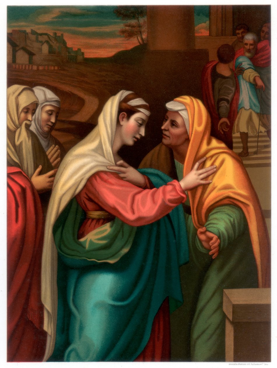 A látogatás, 1518-1519 1870 alkotó: Franz Kellerhoven