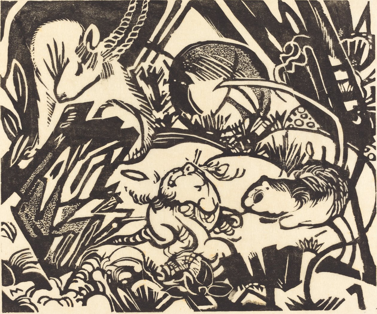 Animal Legend (Tier Legend) alkotó: Franz Marc