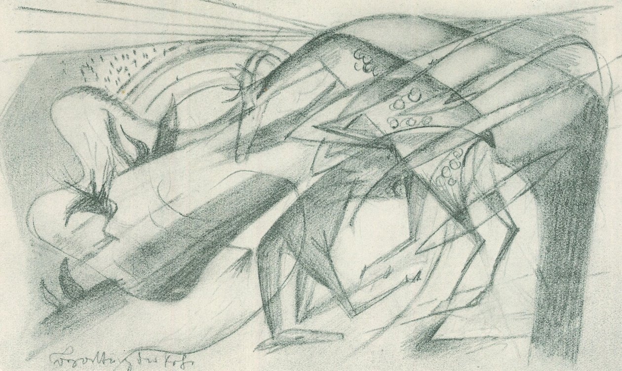 Az őzek párzása alkotó: Franz Marc