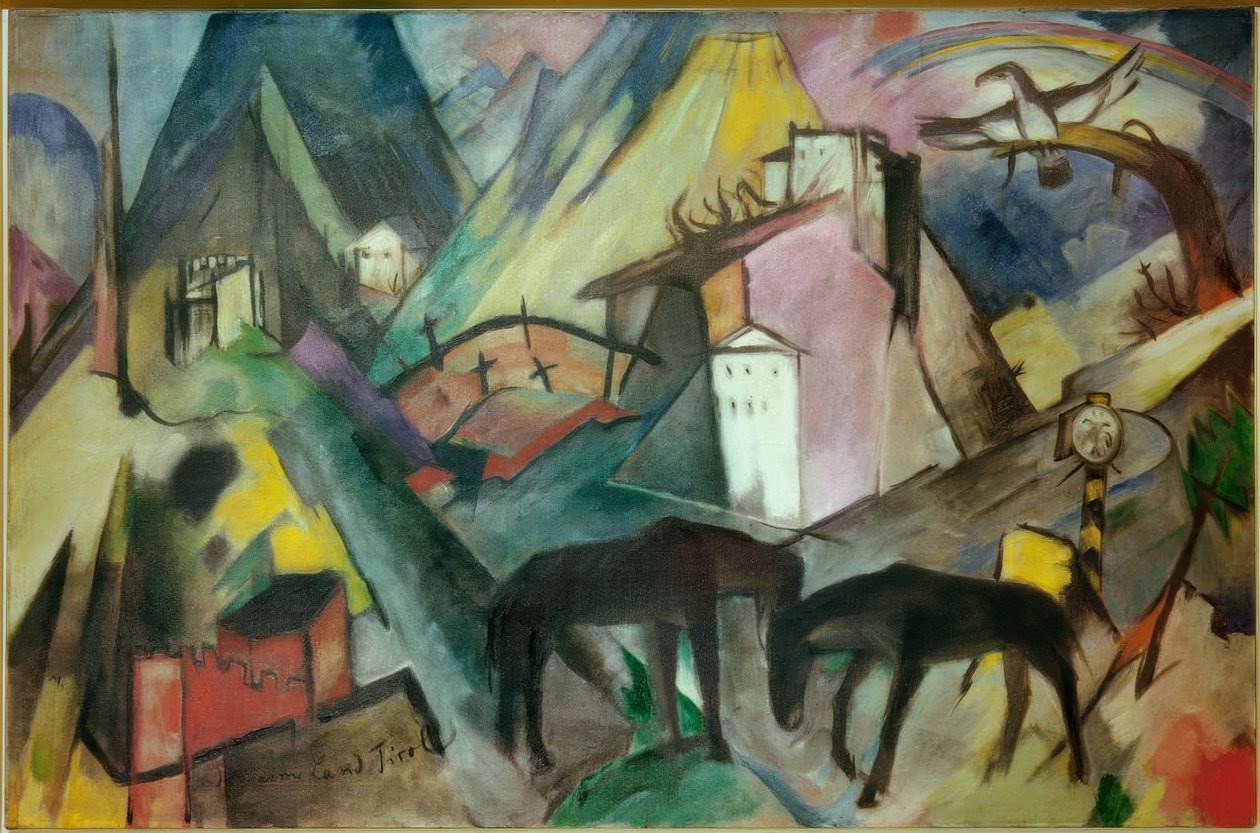 Tirol szegény állama alkotó: Franz Marc