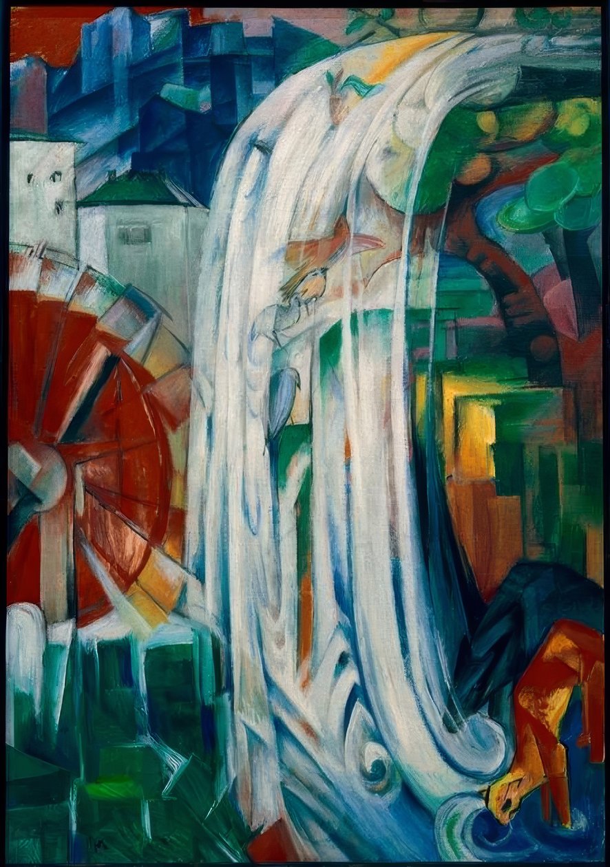 Az elvarázsolt malom alkotó: Franz Marc