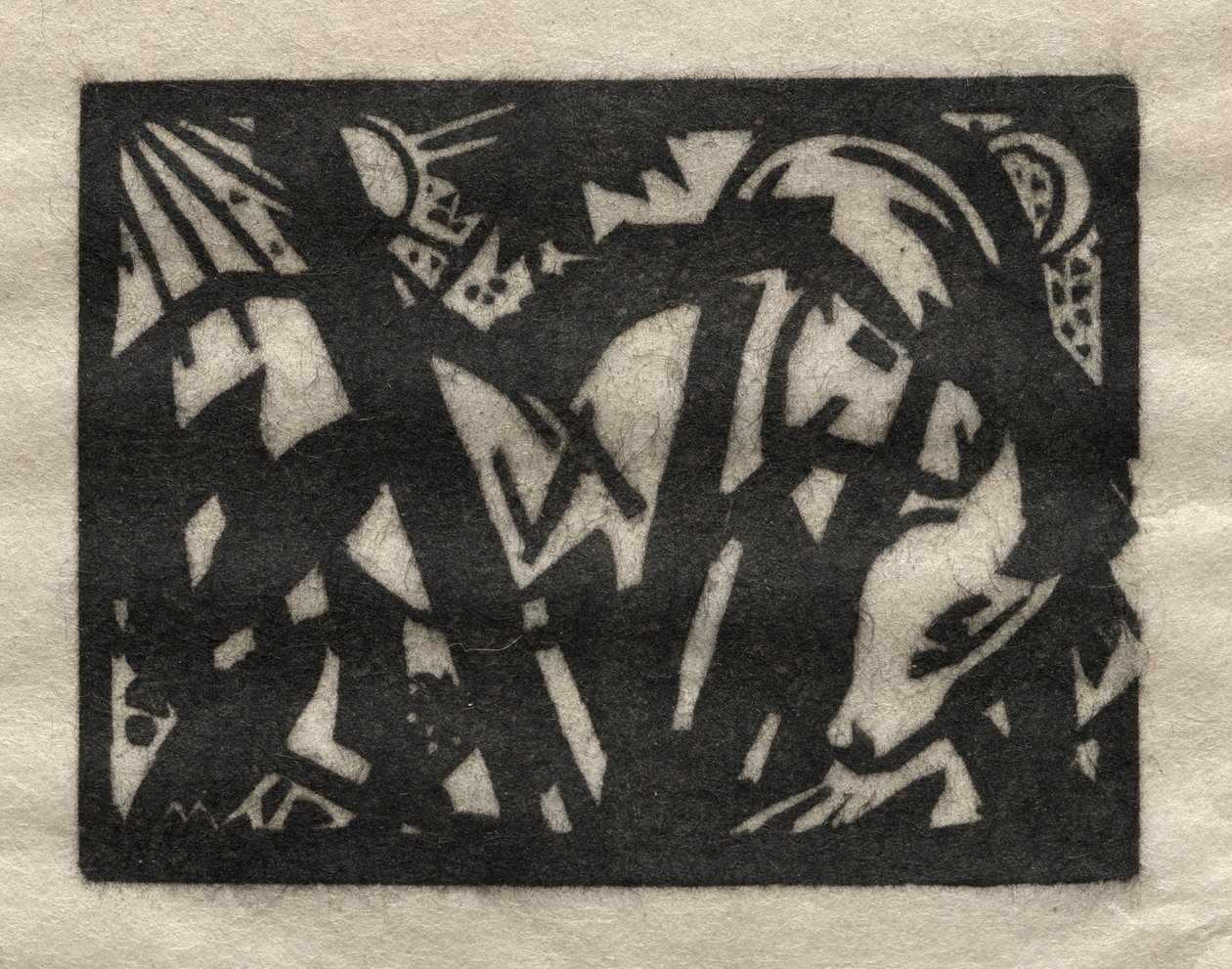 Ló alkotó: Franz Marc