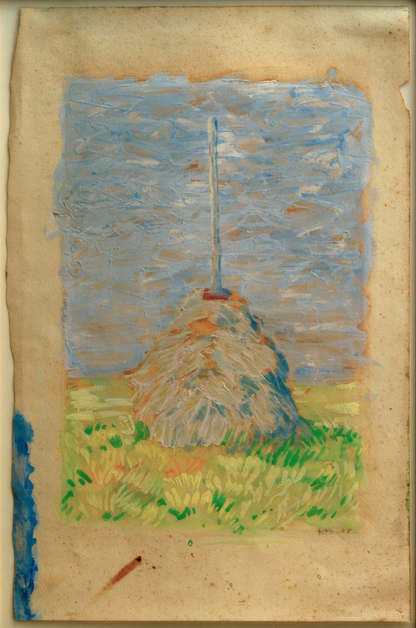 Kis nád kuporog Brunnenbach közelében alkotó: Franz Marc