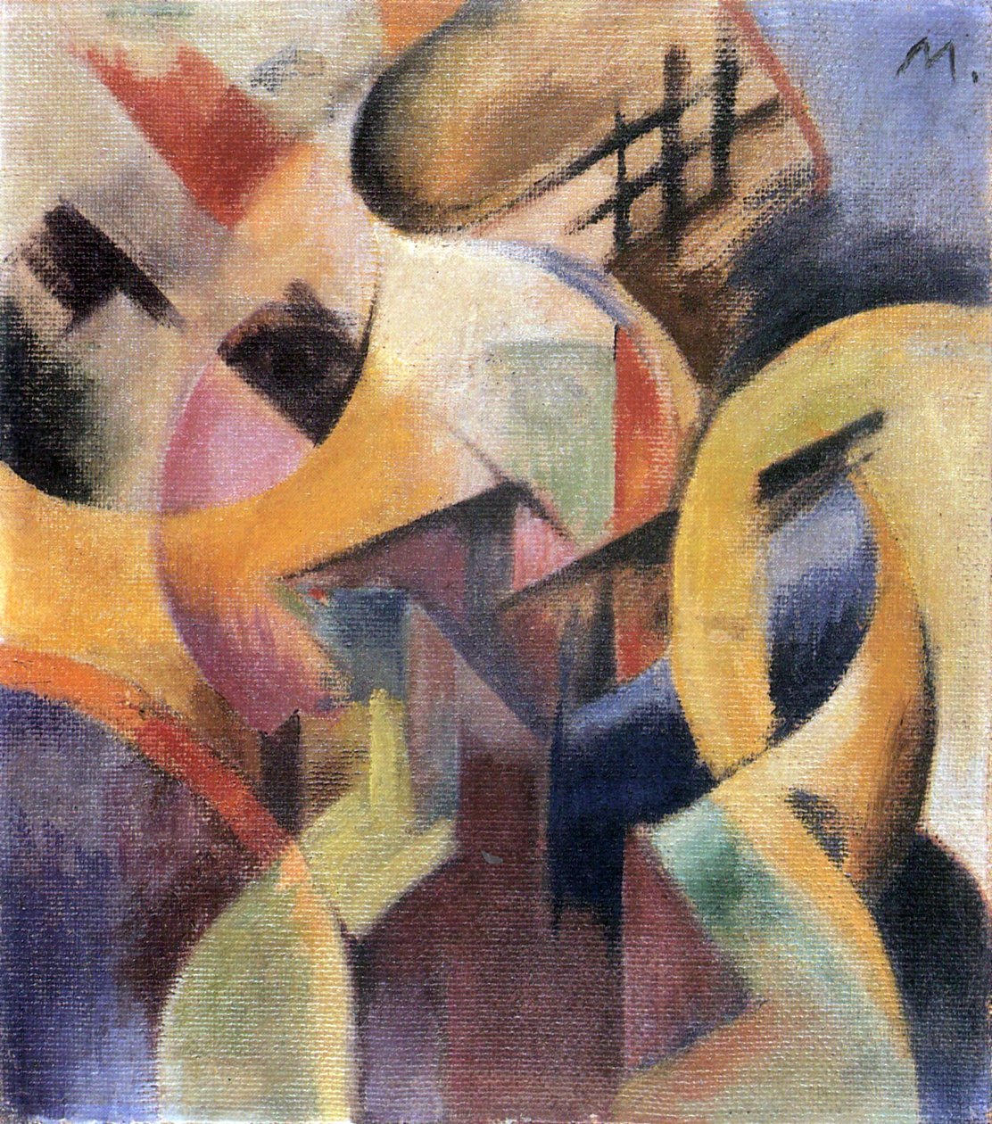 Kis összetétel I alkotó: Franz Marc