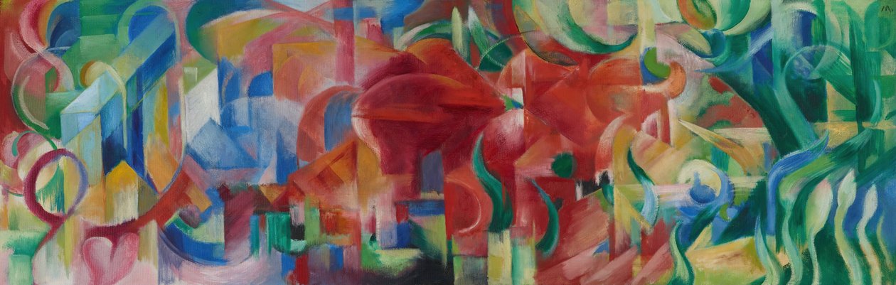 Játékos formák alkotó: Franz Marc