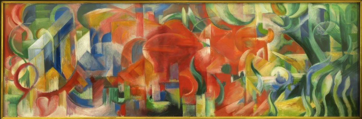 Játékformák alkotó: Franz Marc