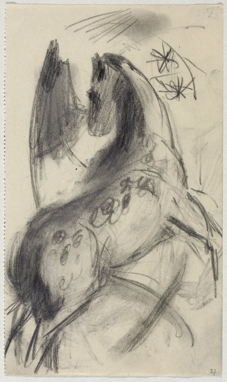 ugró ló alkotó: Franz Marc