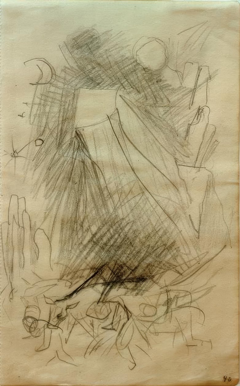 Zuhanó hegy alkotó: Franz Marc