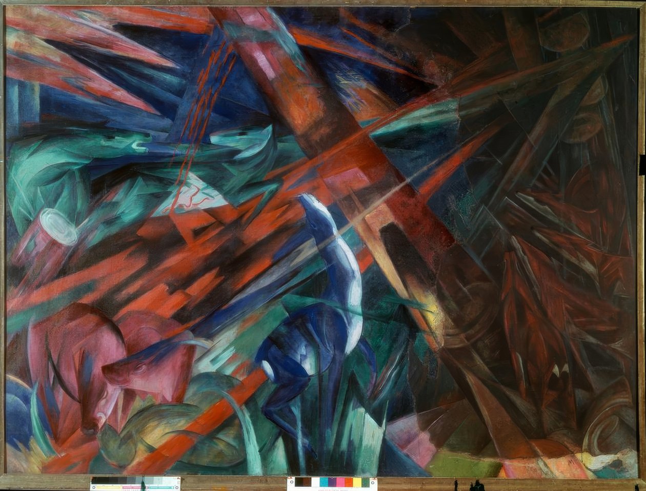 Állati sorsok alkotó: Franz Marc
