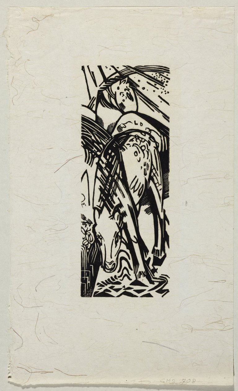 ivó ló alkotó: Franz Marc