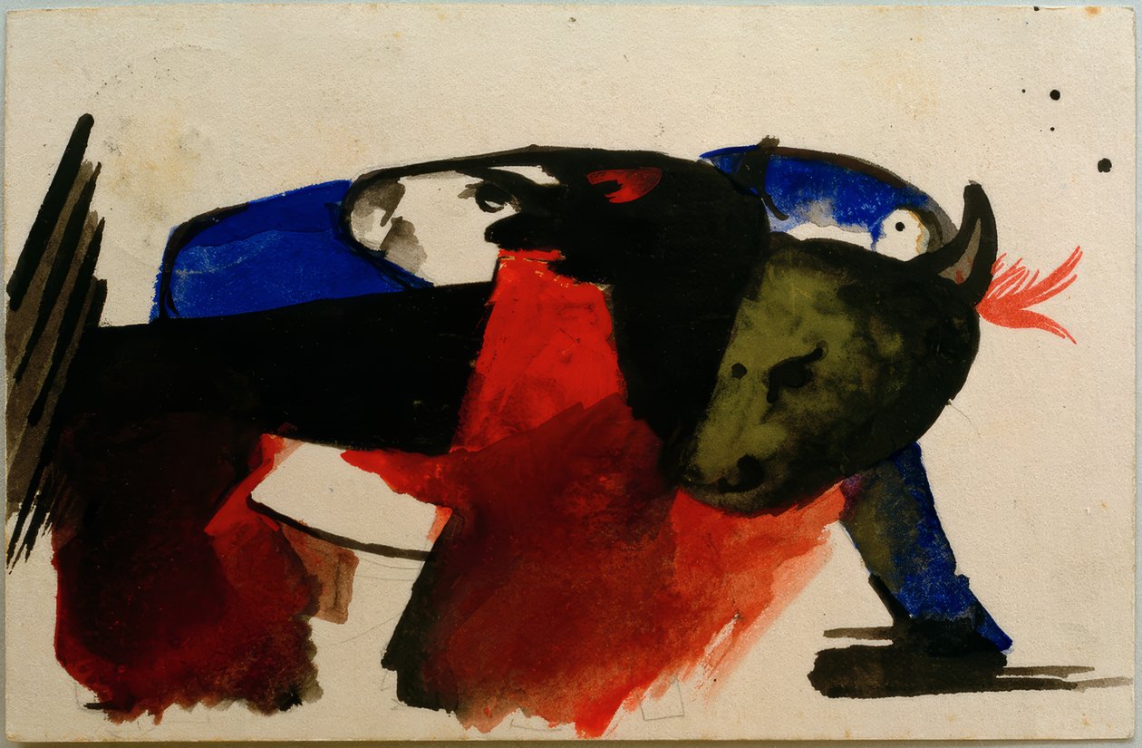 Két állat alkotó: Franz Marc