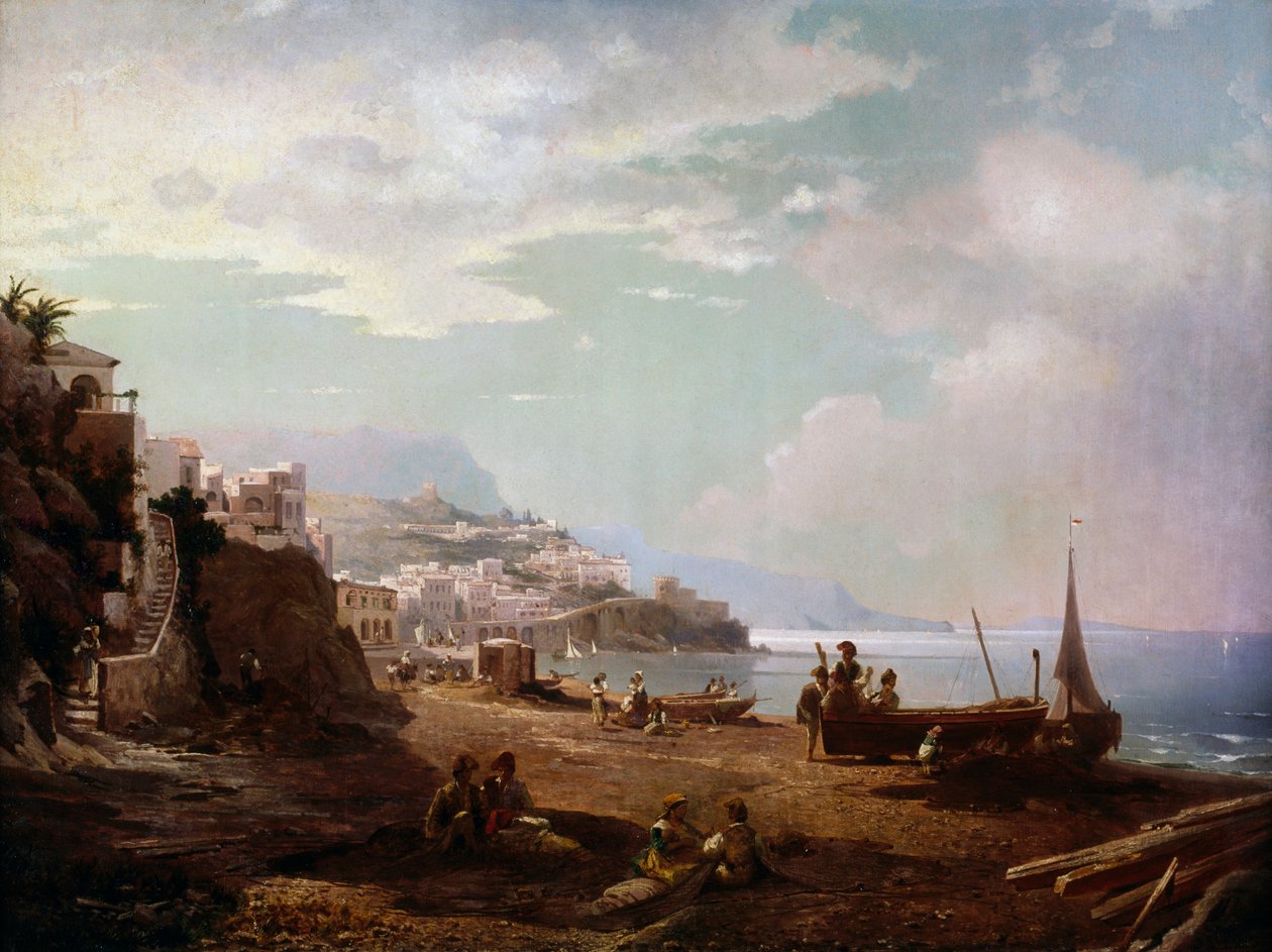 Amalfi alkotó: Franz Richard Unterberger
