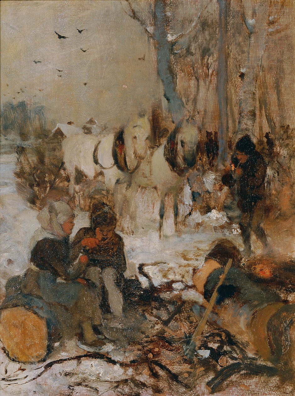 Téli alkotó: Franz Rumpler