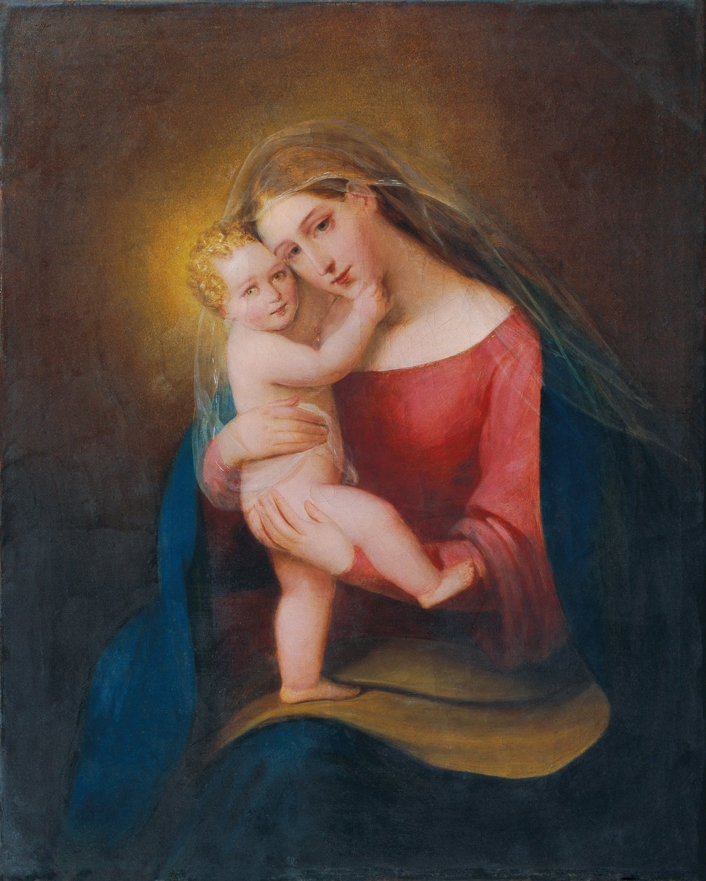Madonna és gyermeke alkotó: Franz Schrotzberg