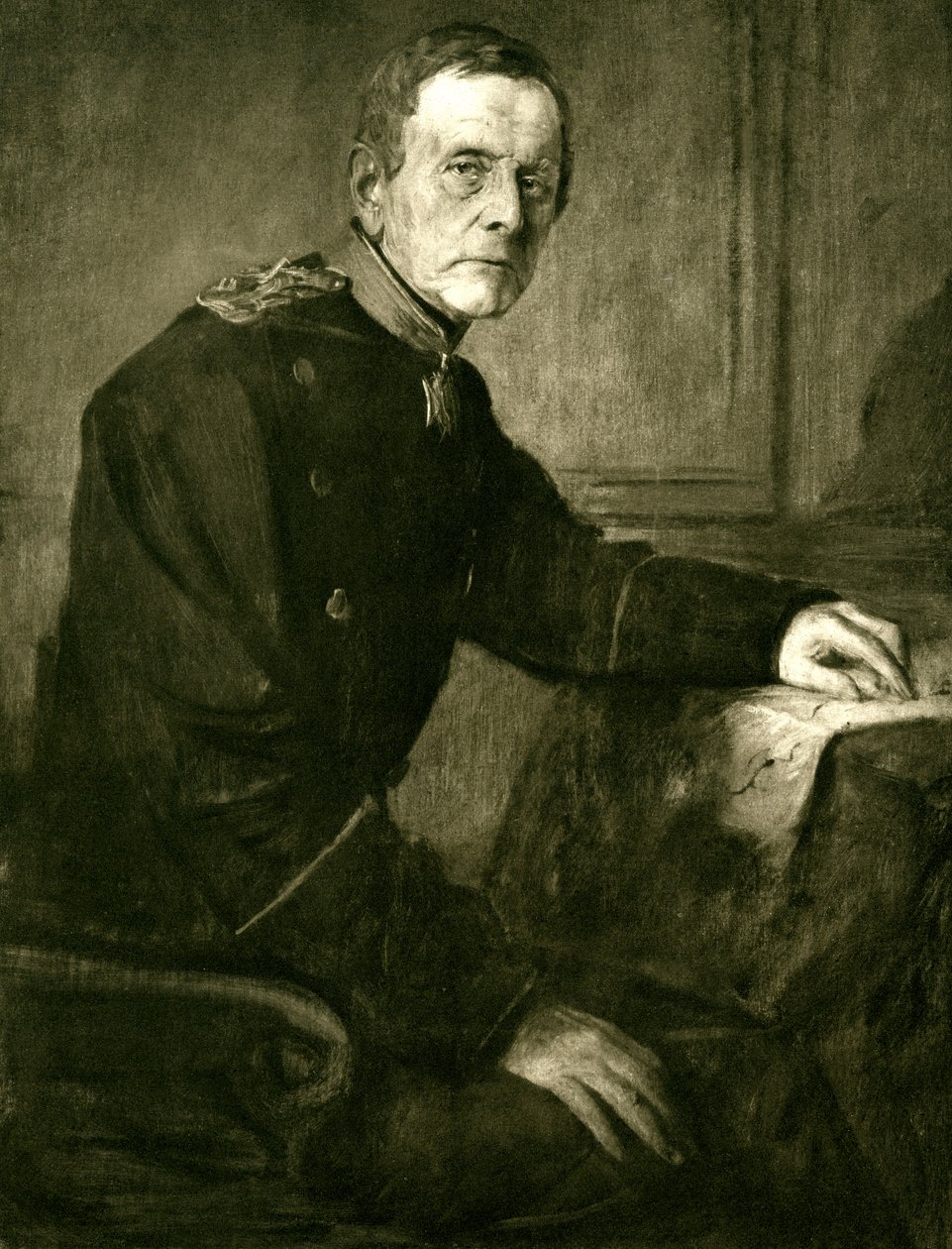 Idősebb Helmuth von Moltke alkotó: Franz Seraph von Lenbach