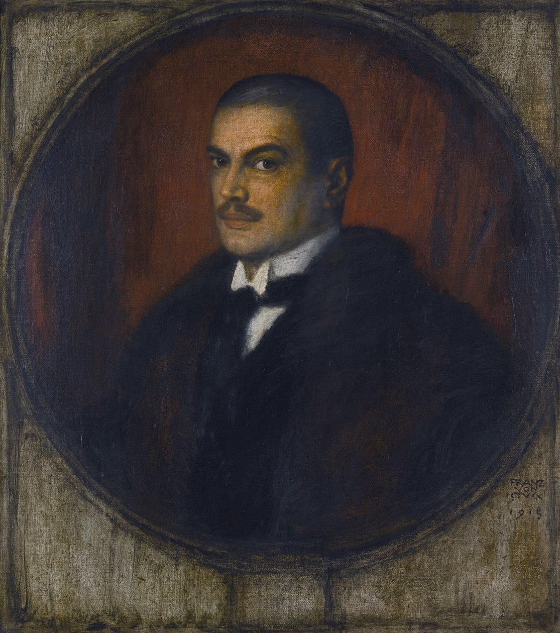 Önarckép, 1915 alkotó: Franz Stuck Ritter von