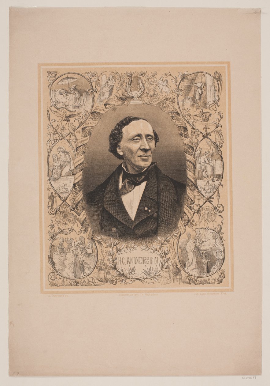 H. C. Andersen alkotó: Franz Wilhelm Obermann