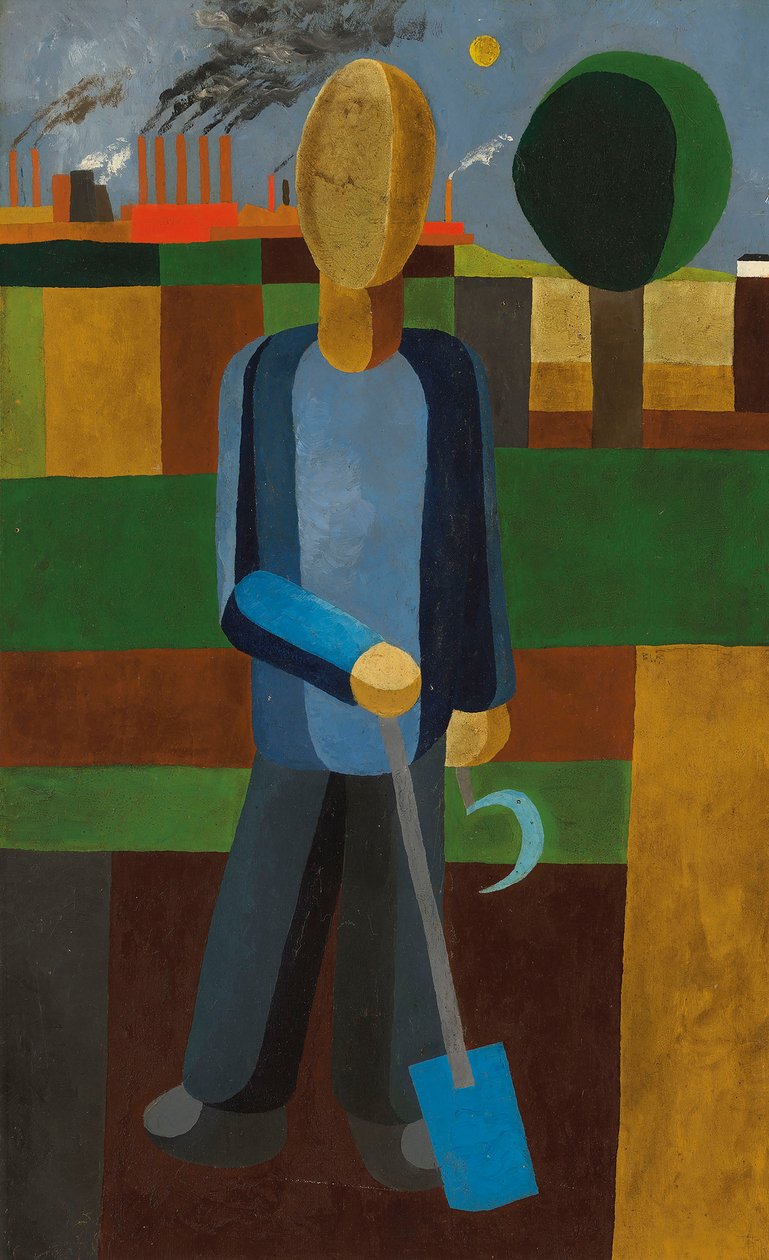 A kertész, kb 1929-1930. alkotó: Franz Wilhelm Seiwert