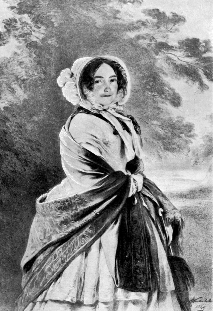 Viktória királynő anyja, 1901. alkotó: Franz Xaver Winterhalter