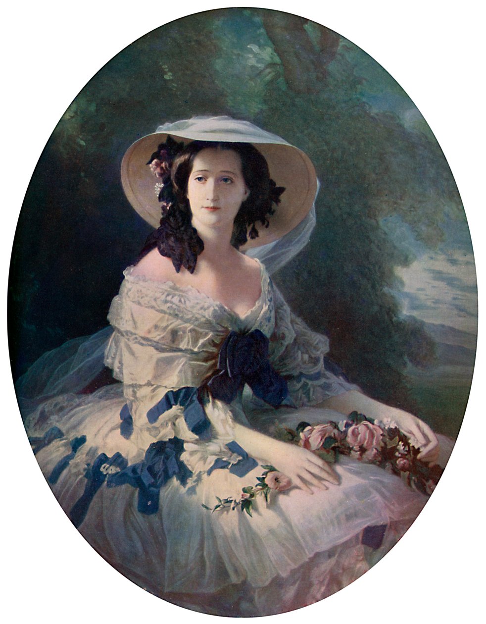 Eugenie császárné, 19. század, 1920 körül alkotó: Franz Xaver Winterhalter