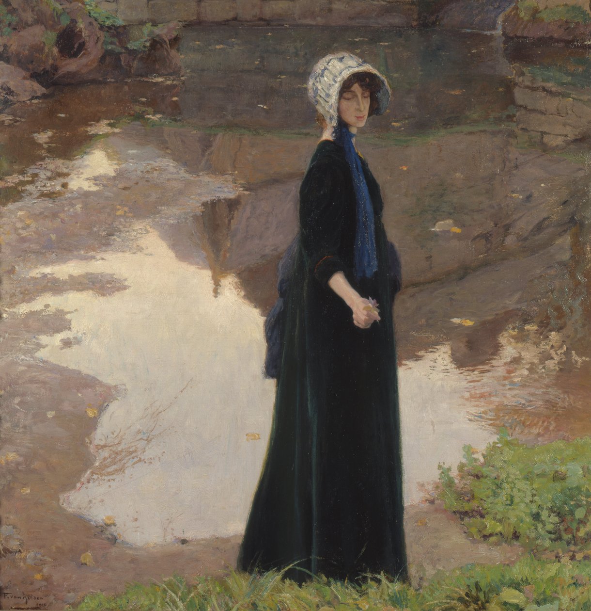 Álmodozás, 1910 alkotó: Franz van Holder