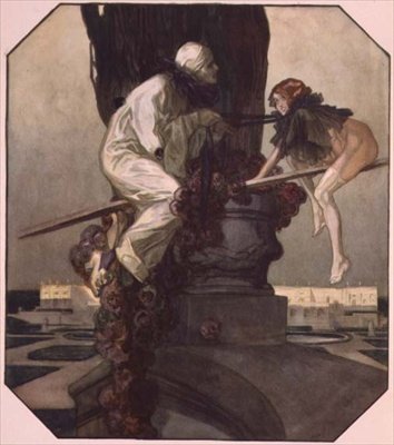 A tengeri fűrész alkotó: Franz von Bayros (1866 1924)