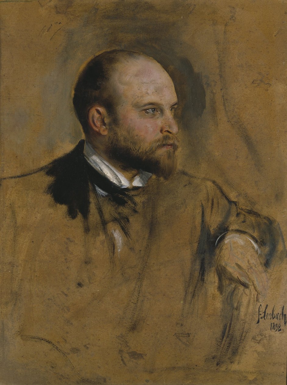 Josef Hösl alkotó: Franz von Lenbach