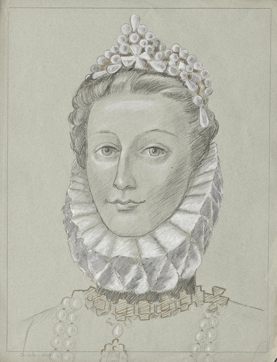 Izabella kasztíliai királynő alkotó: Franz von Matsch