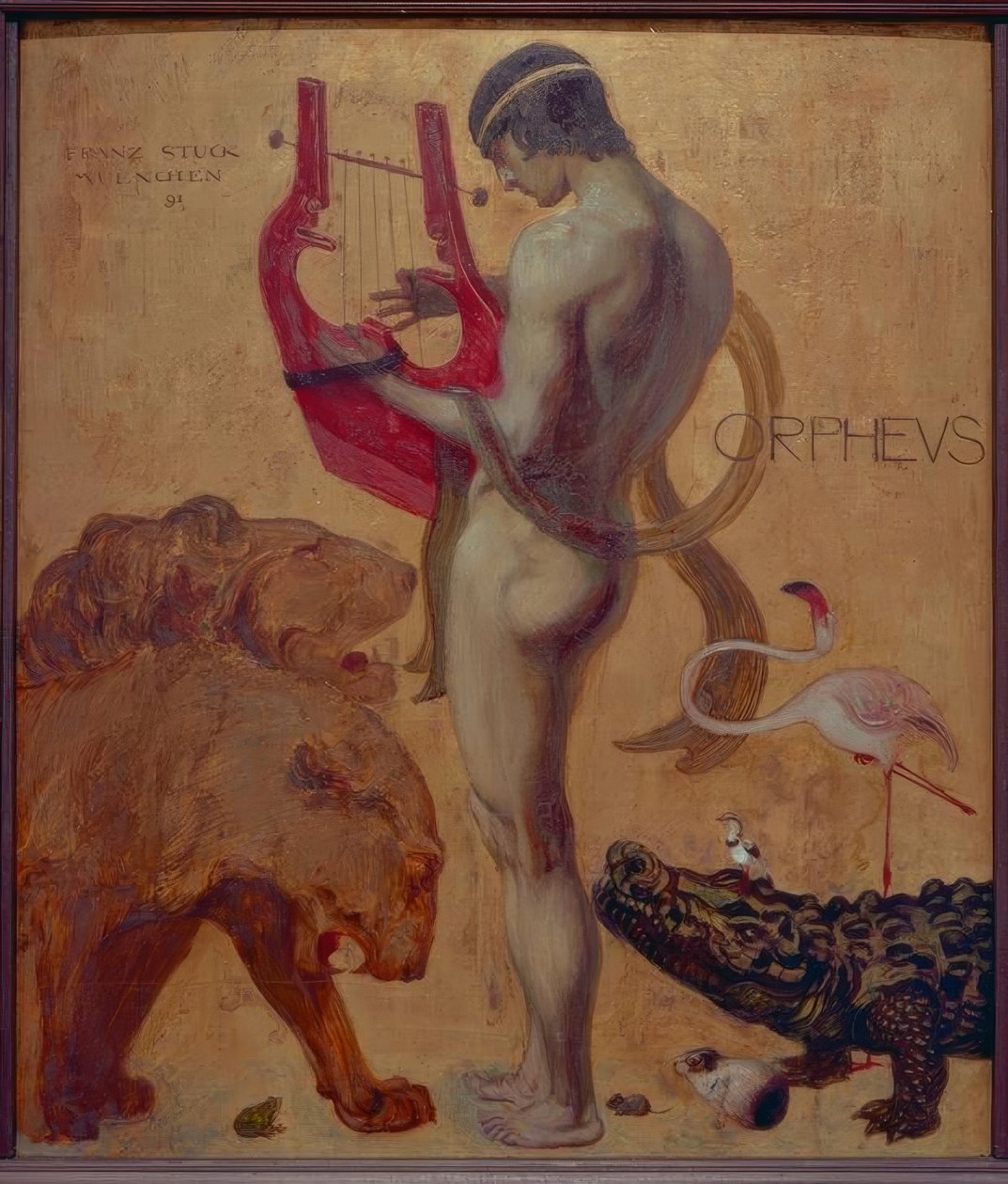 Orfeusz alkotó: Franz von Stuck