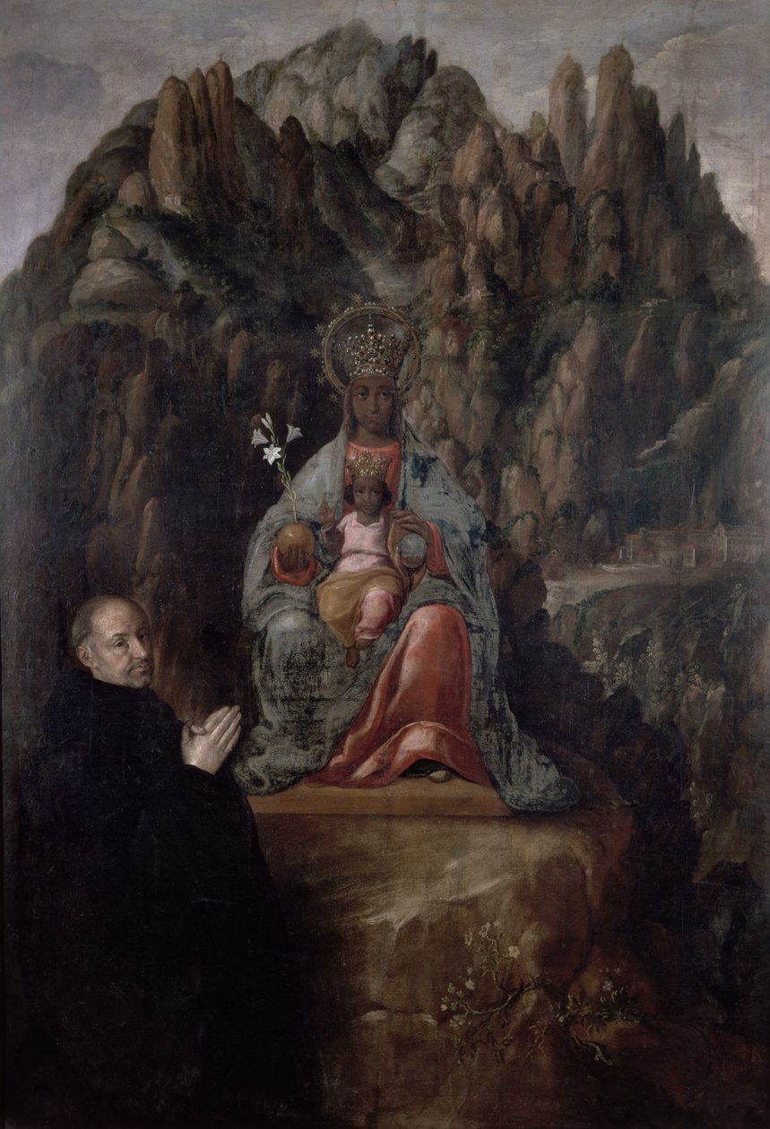 A montserrati szűz alkotó: Fray Juan Andres Rizi