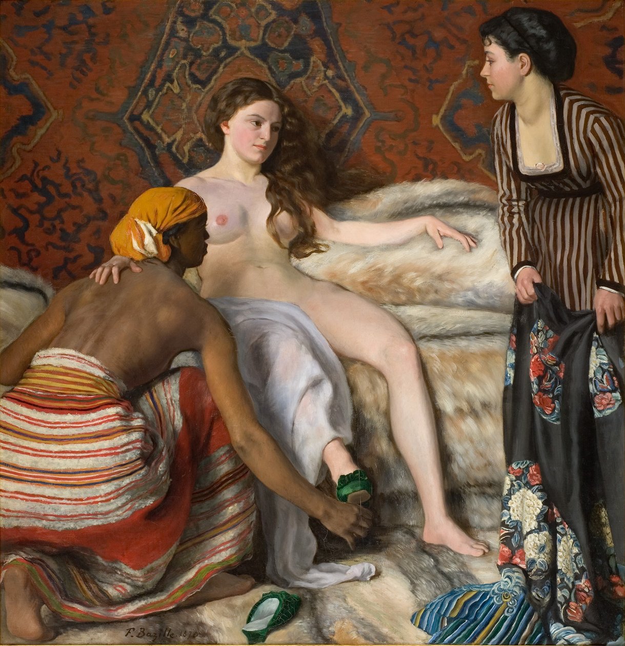 A WC alkotó: Frédéric Bazille