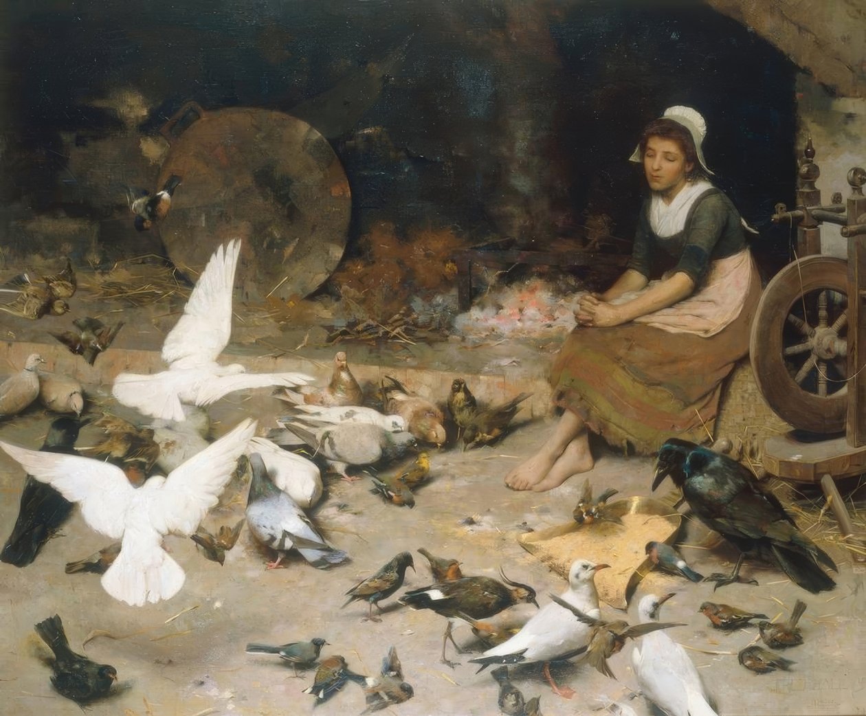 Hamupipőke: Grimm tündérmese alkotó: Fred Hall