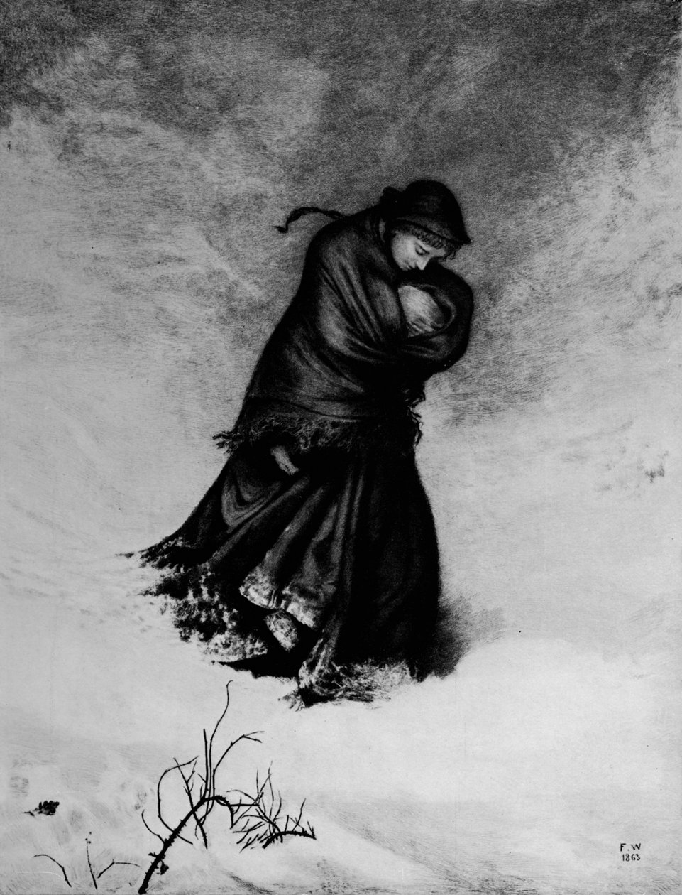 "Az elveszett ösvény", 1863, 1912 alkotó: Fred Walker