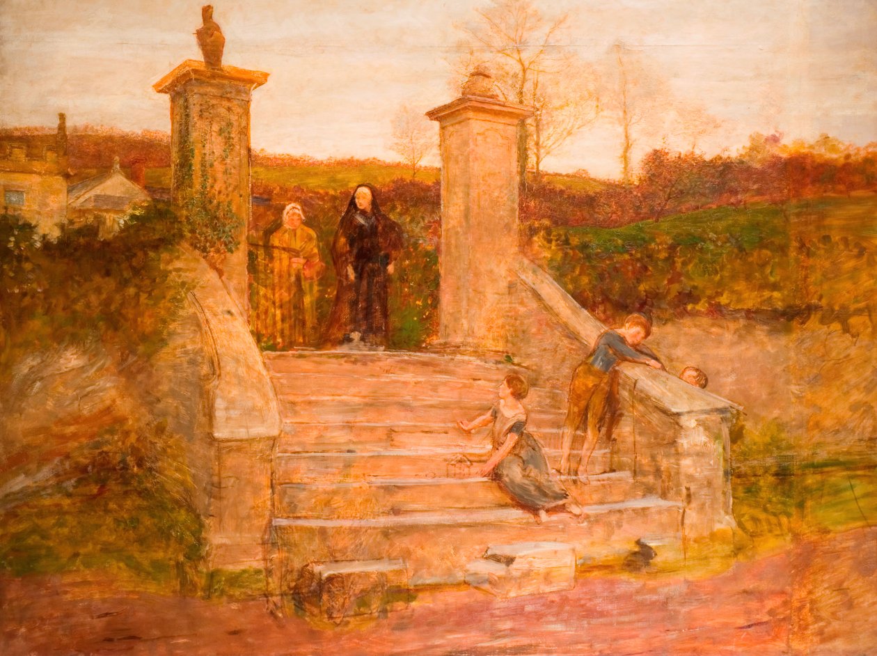 A régi kapu, 1868. alkotó: Fred Walker