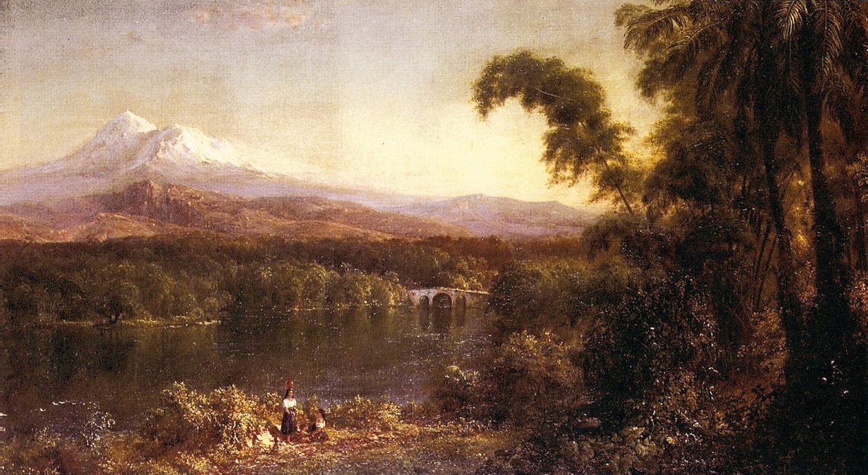Ecuadori tájkép, 1877 alkotó: Frederic Edwin Church