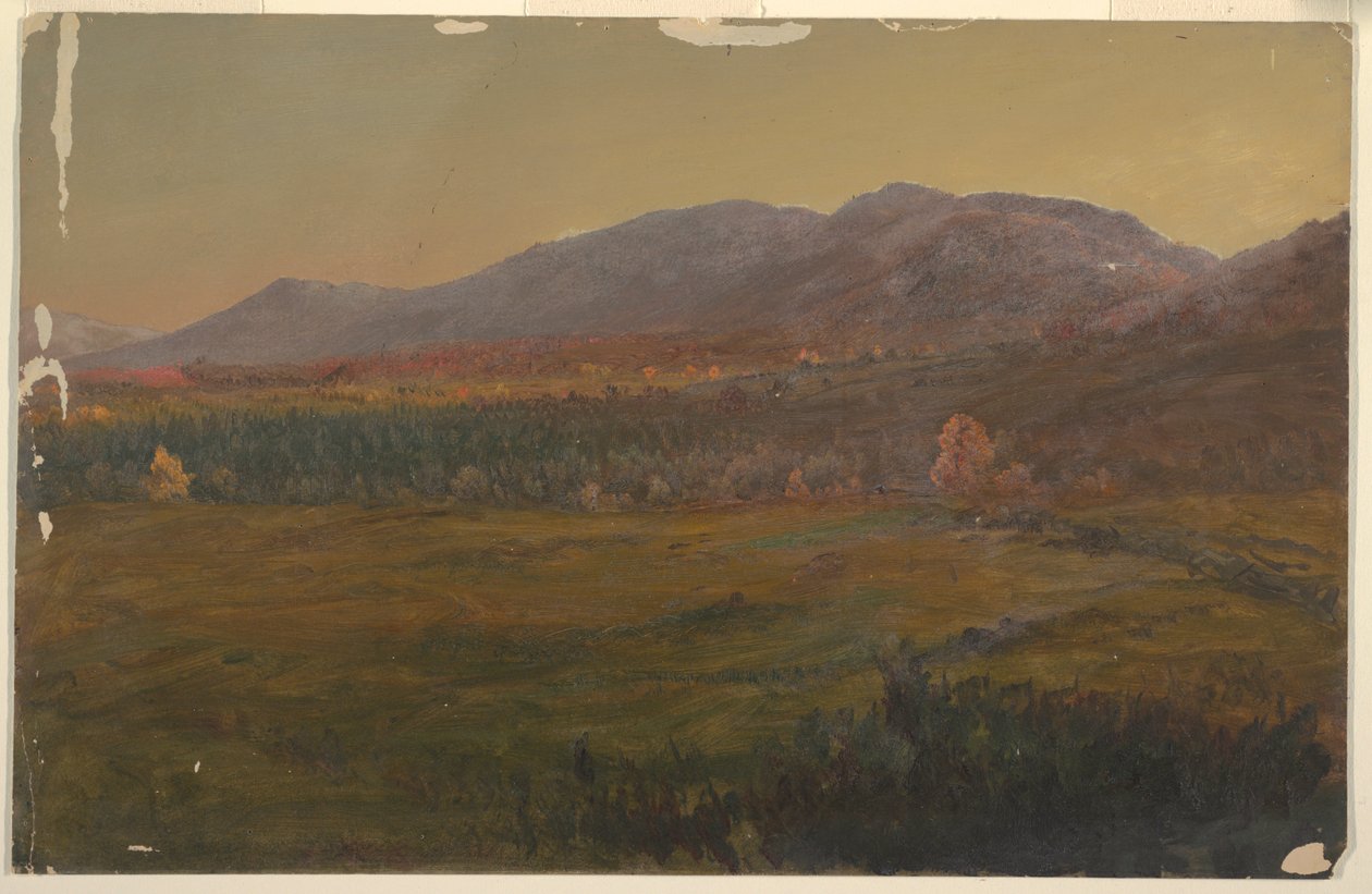 Őszi táj, Hudson, New York alkotó: Frederic Edwin Church