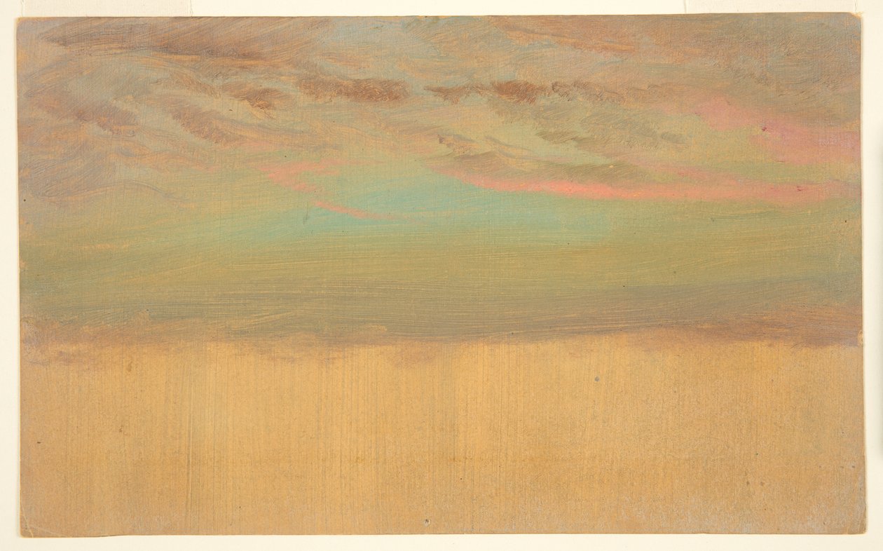 Felhőtanulmány alkotó: Frederic Edwin Church