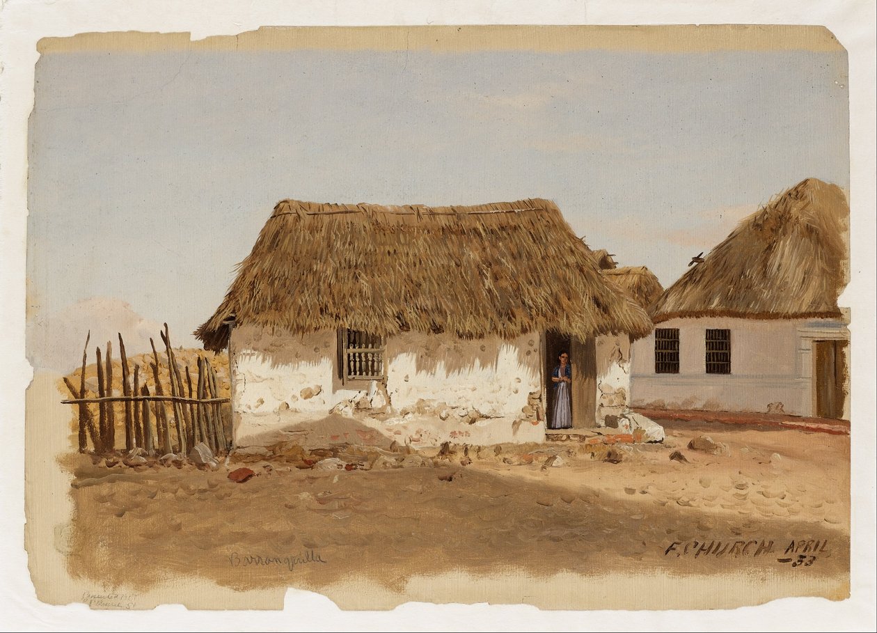 Kolumbia, Barranquilla, két ház alkotó: Frederic Edwin Church