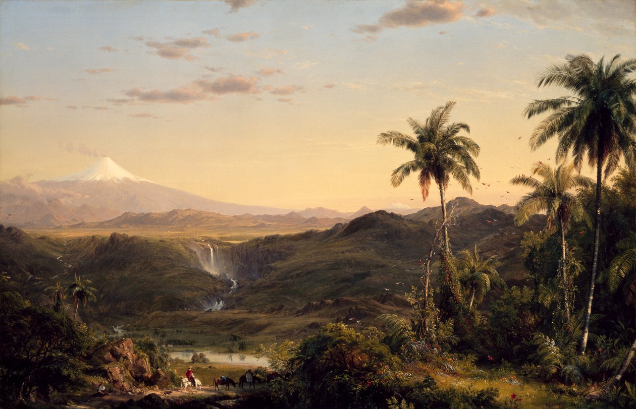 Cotopaxi alkotó: Frederic Edwin Church