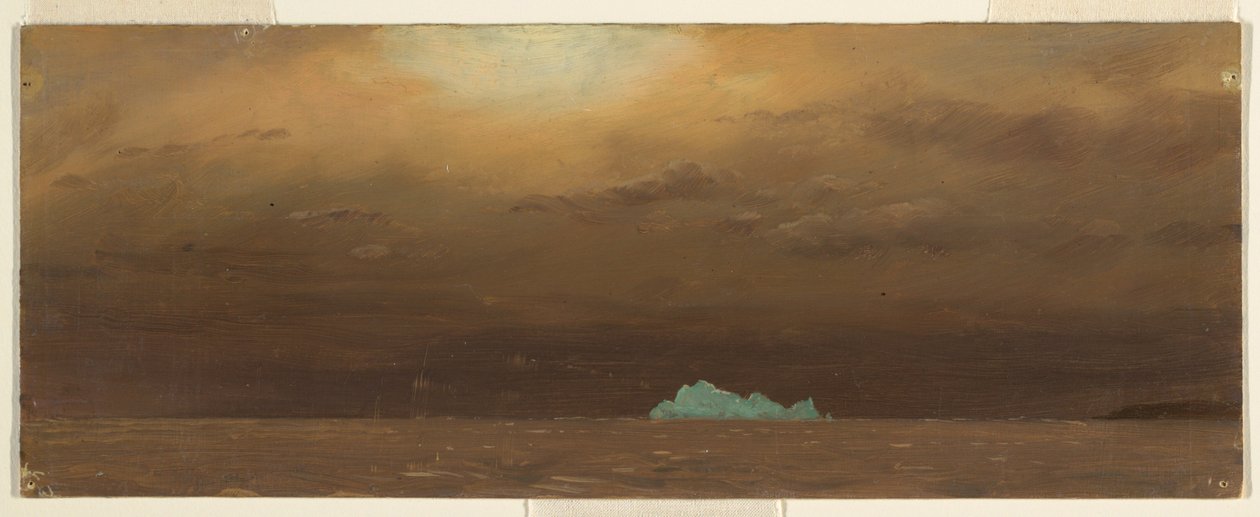 Rajz, Jéghegy, Új-Fundland, 1859 alkotó: Frederic Edwin Church