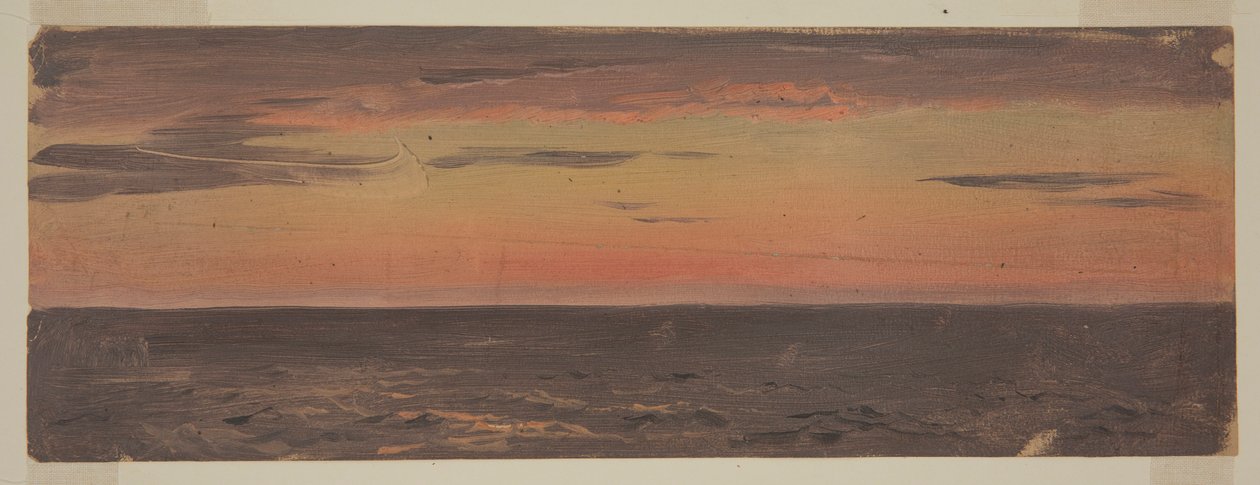 Rajz, Tengeri táj, 1859. június alkotó: Frederic Edwin Church